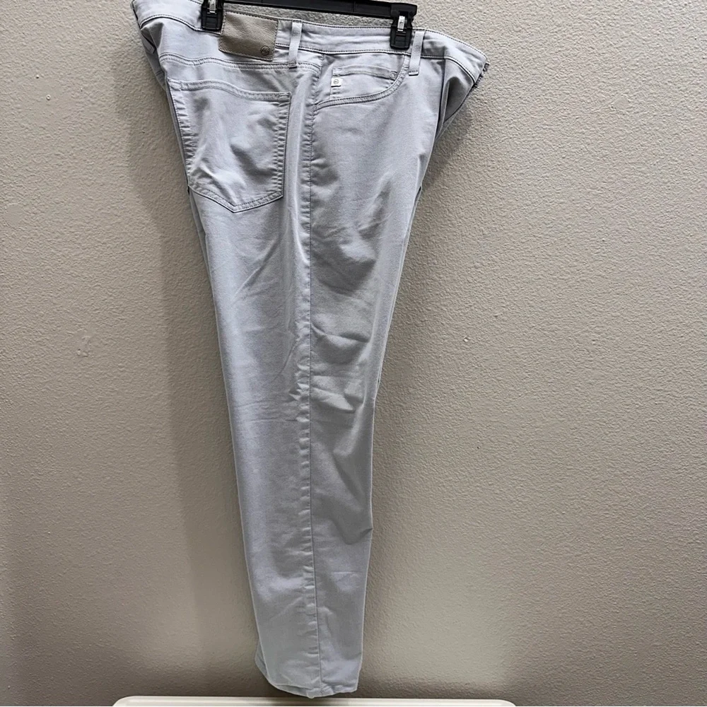 AG Jeans Mens Everett Slim Straight Leg Pants Gray Size 40 x 34